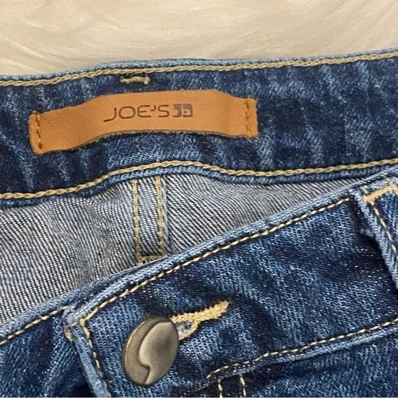 Joe's Jeans Denim Short Distressed Cut-Off Short, Blythe Style - Picture 6 of 6